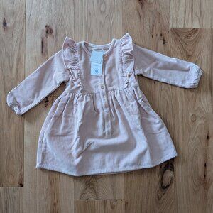 NWT Mori pink corduroy dress size 18-24M